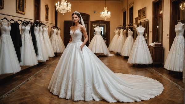 Découvrez les robes de mariée de rêve à lyon chez perla vita